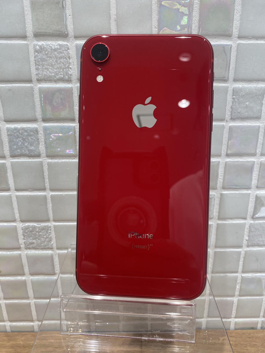 iPhoneXR 64GB レッド docomo〇 中古本体のみ【錦糸町PARCO店】　