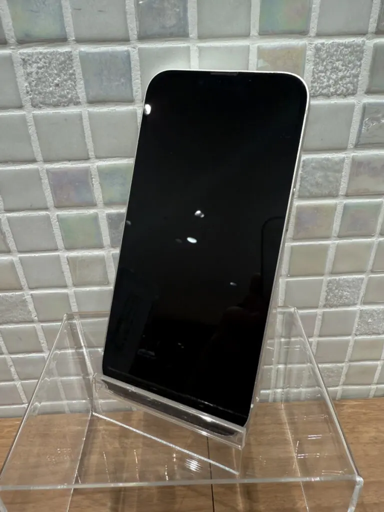 iPhone13 128GB バッテリー77% SB△ 画面背面傷あり フレーム
