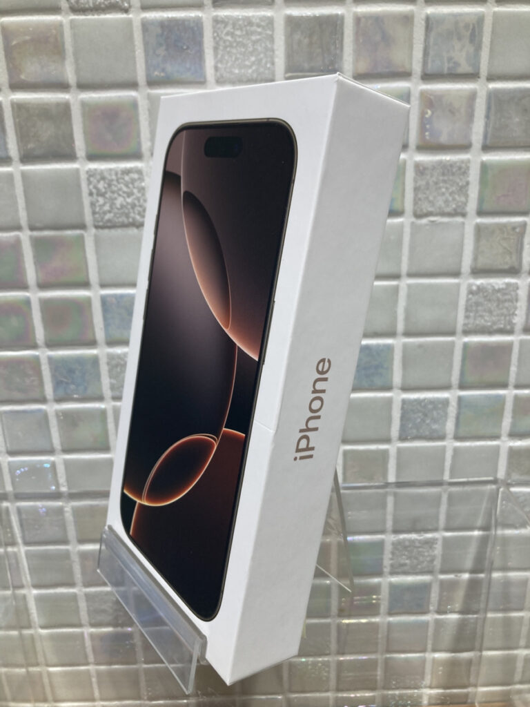 iPhone16Pro 512GB SIMフリー 新品未開封 未アクティベート【錦糸町PARCO店】