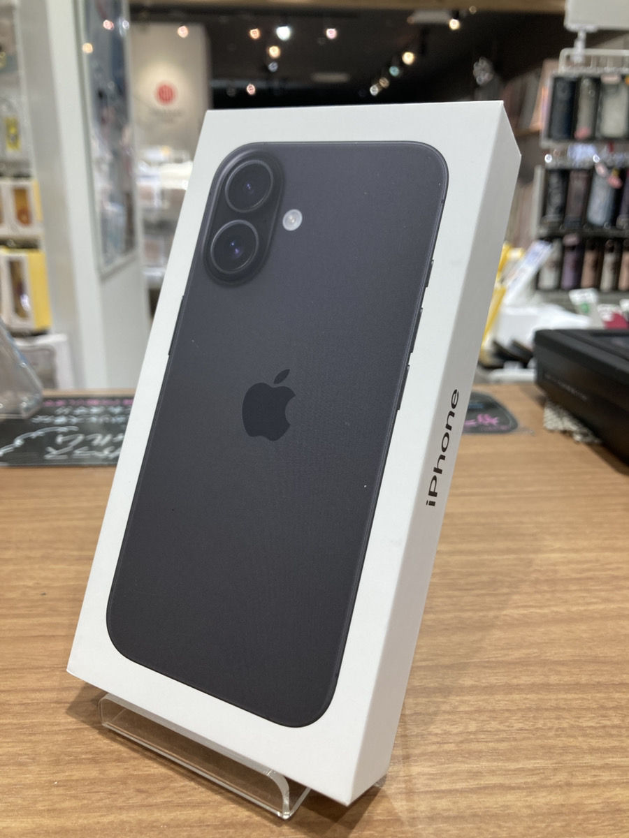 iPhone16 128GB SB▲ 新品開封済【錦糸町PARCO店】