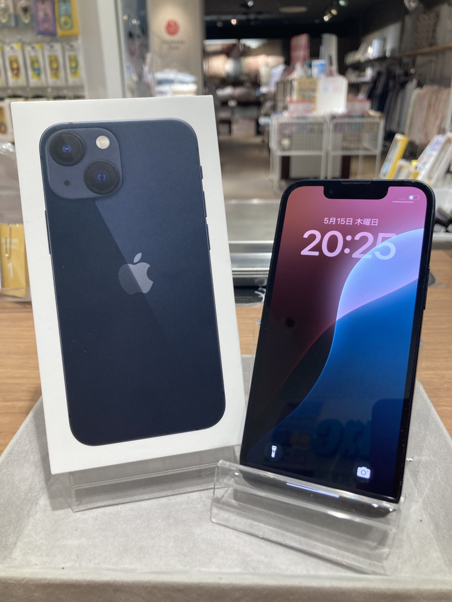 iPhone13mini SB〇 128GB 箱、付属品あり【錦糸町PARCO店】