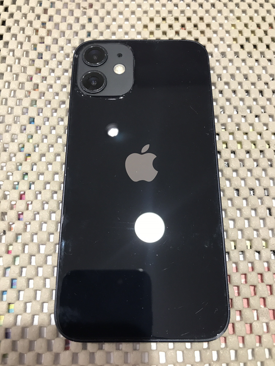 iPhone12mini 256GB ブラック 中古 本体のみ SIMフリー【COCO東急プラザ蒲田店】
