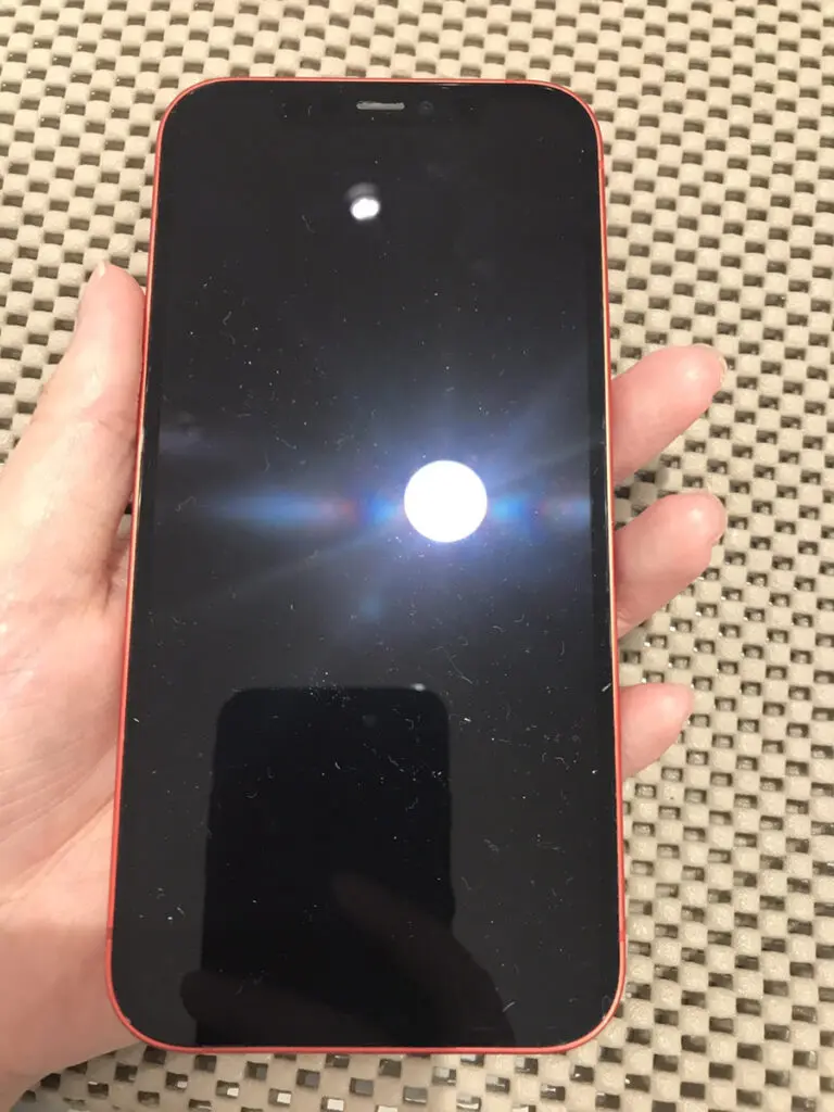 iPhone12 128GB レッド 本体のみ SIMロックなし SB○ 【COCO東急