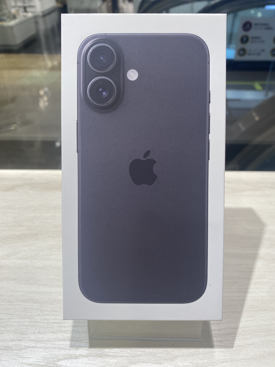iPhone 16 256GB ブラック 新品未開封 docomo△【東急プラザCOCO蒲田店】