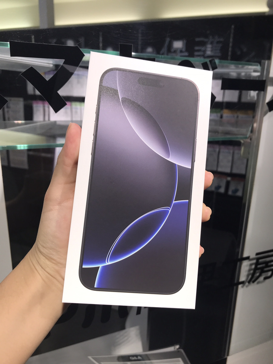 iPhone16ProMax 256GB ブラックチタニウム 新品未開封 AppleSIMフリー【川崎店】