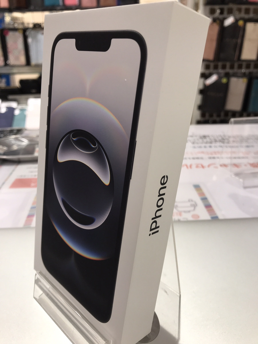 iPhone16e 128GB ブラック SIMフリー 未開封【COCO東急プラザ蒲田店】