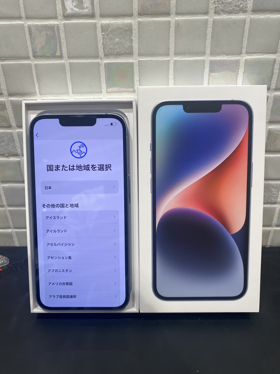 iPhone14 128GB 中古品 SIMフリー【錦糸町PARCO店】