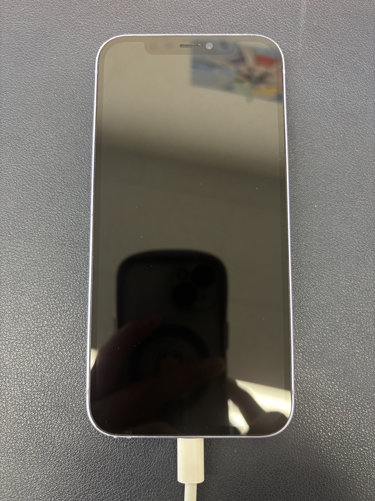 iPhone12 128GB パープル SB △ 中古 本体のみ 【新宿南口店】
