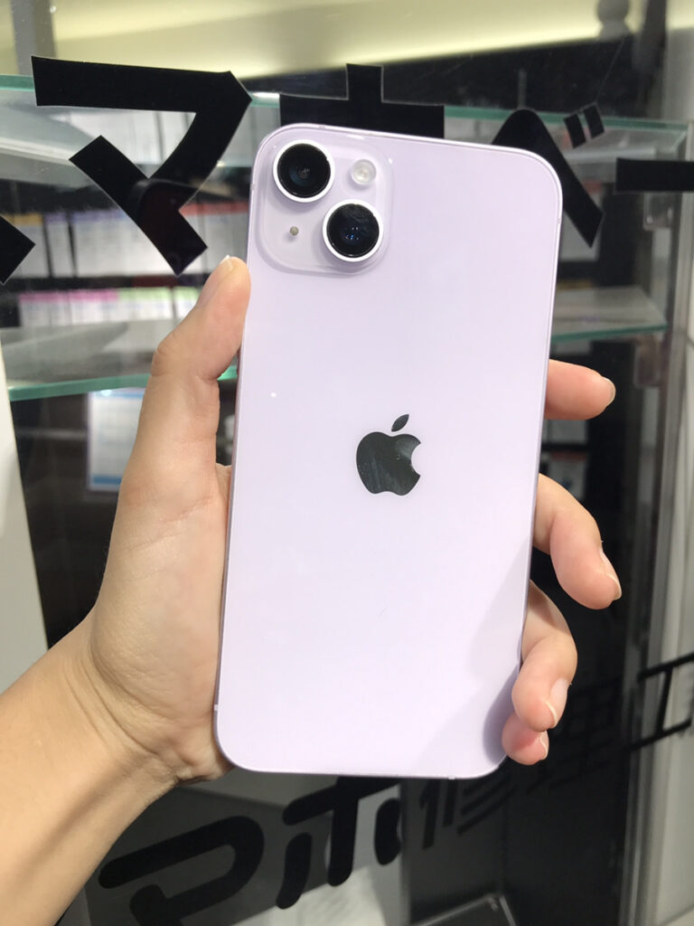 iphone iphone14Plus 買取　新品　未開封　査定　買取　査定　川崎　スマホ　128GB　ブルー　グラファイト　パープル　シルバー　ホワイト　グリーン　残債　分割　綺麗　減額　満足　iPhone修理工房　川崎日航店　日航ホテル　買取　買取クイック　docomo Softbank　KDDI　au　中古品　黒点　傷　カメラモード　写真　レンズ　サービス　バッテリー　劣化　美品　ケース跡