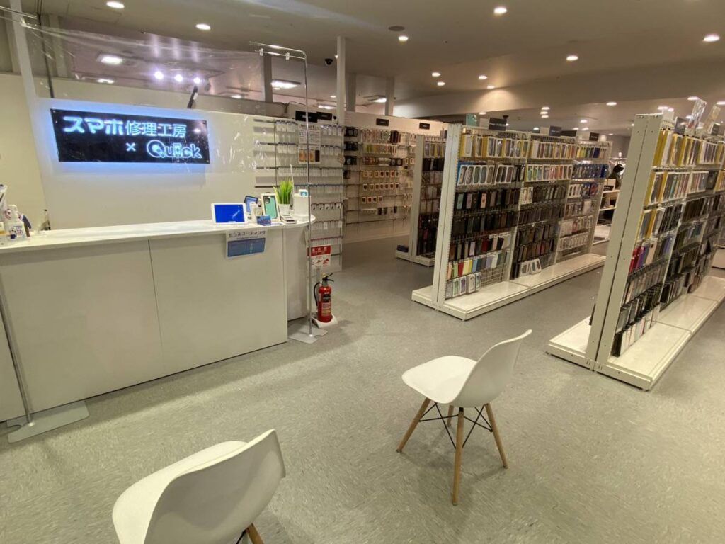 スマホ買取のクイック 横浜ビブレ店の外観