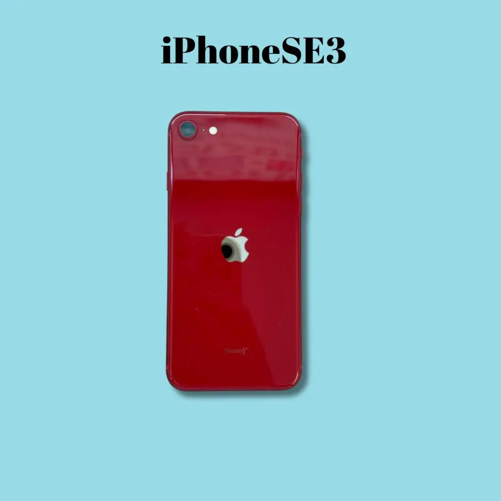 iPhoneSE3 64GB レッド au× 【町田店】 - スマホ・Android