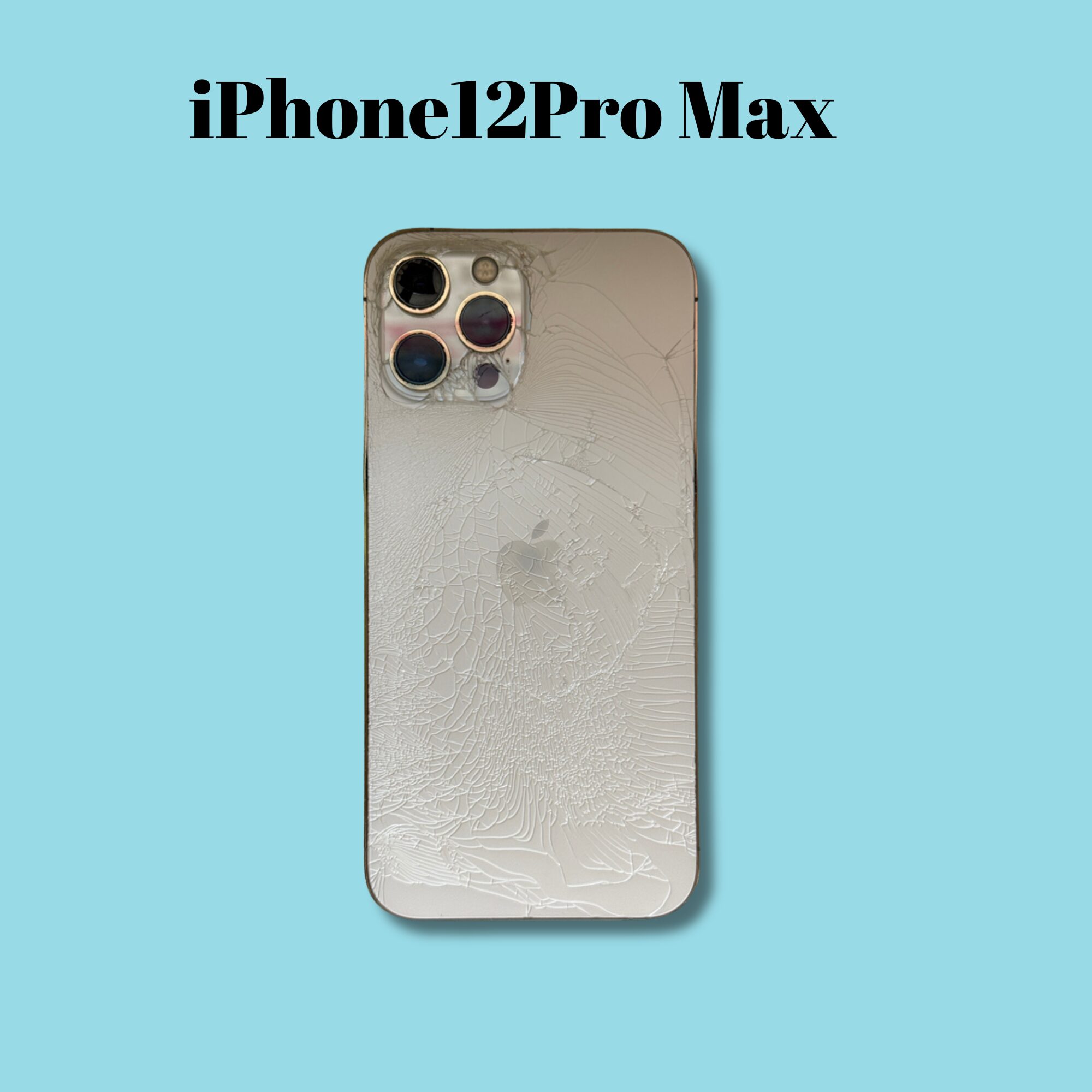 iPhone12Pro Max 128GB ゴールド ジャンク品【町田店】 - スマホ