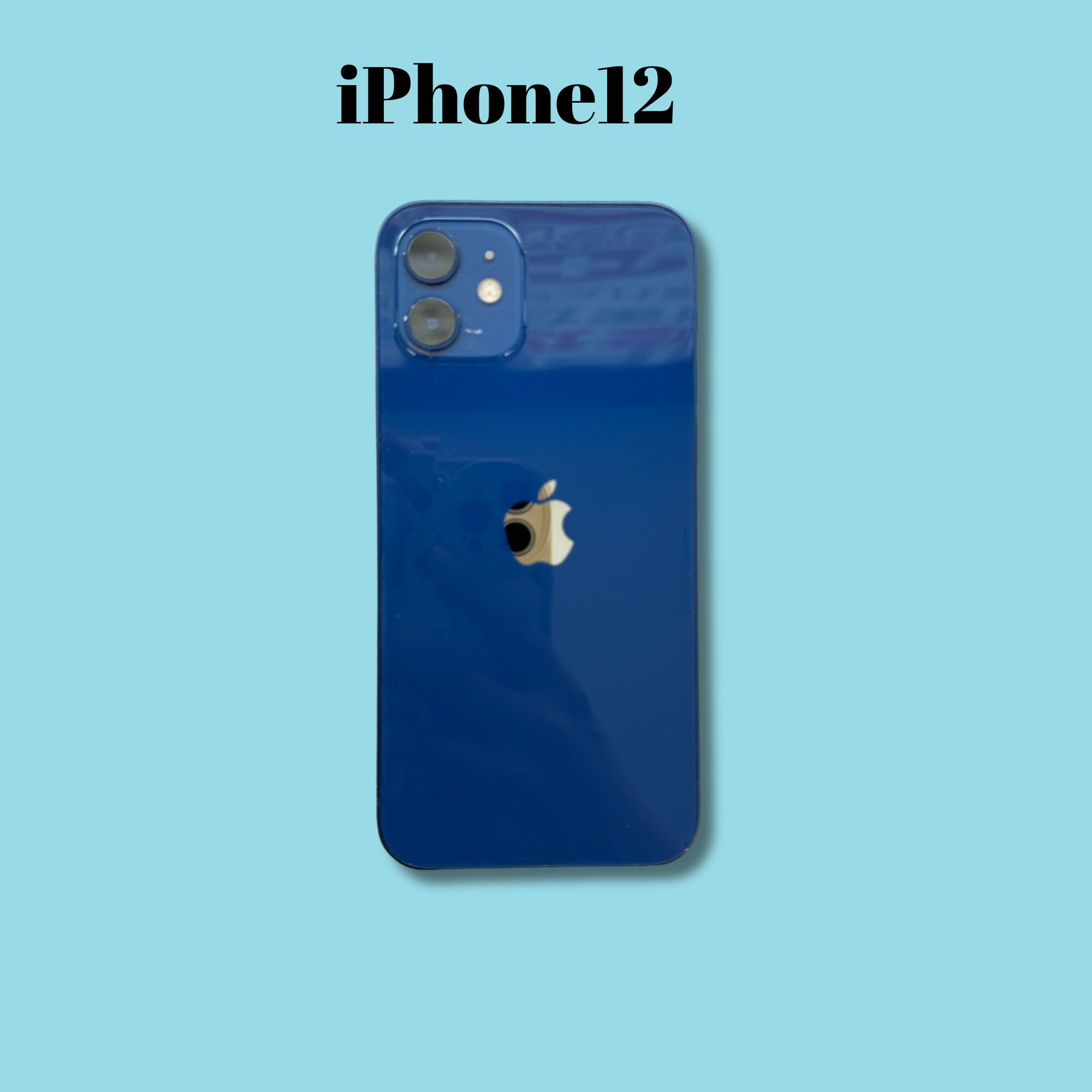 iPhone12 128GB ブルー 中古品 SoftBank◯【町田店】