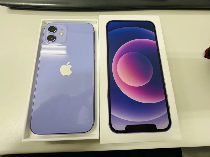 iPhone12 64GB purple au ロック解除済 中古美品 【所沢店】