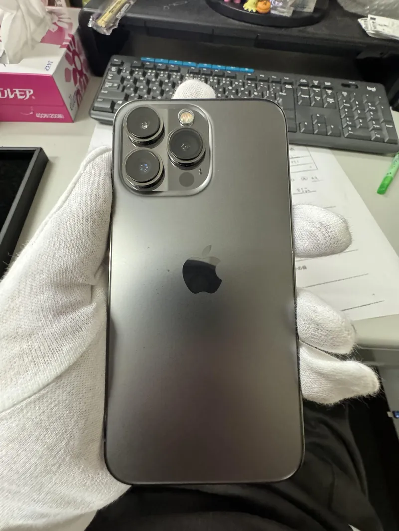 iPhone13Pro 256GB au グレー 中古美品 △ 【所沢店】