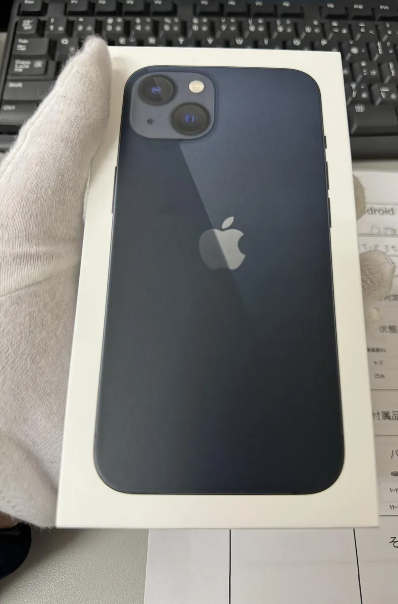 iPhone13 128GB AppleSIMfree black 未開封品 【所沢店】