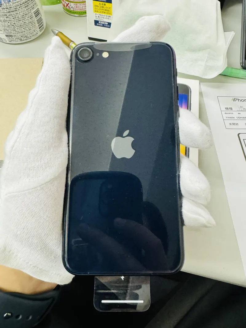 iPhoneSE3 128GB AppleSIMフリー black　未使用品 【所沢店】