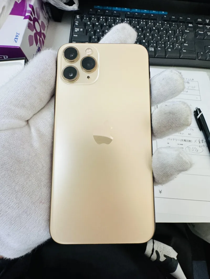 iPhone11Pro 64GB gold au 〇 中古美品
