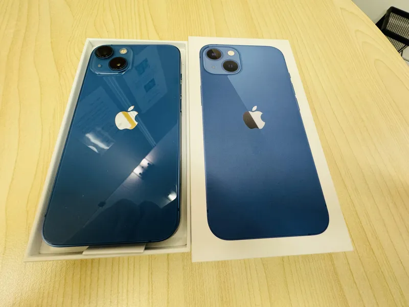 iPhone13 128GB blue 楽天 中古美品 【所沢店】