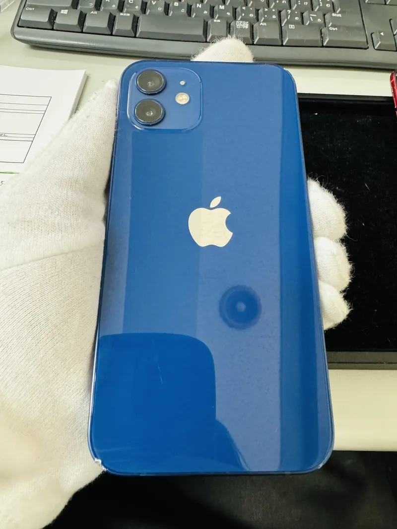 iPhone12 64GB au blue 中古品 【所沢店】