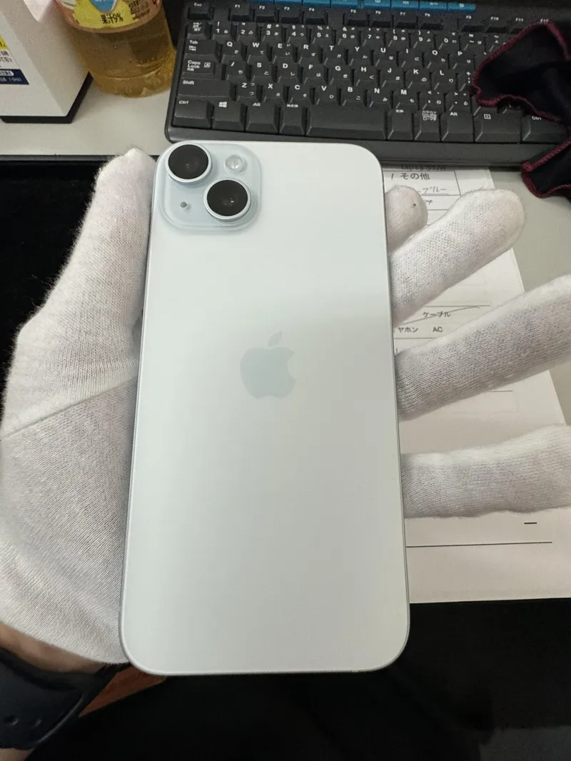 iPhone15Plus 128GB blue docomo 中古美品 【所沢店】