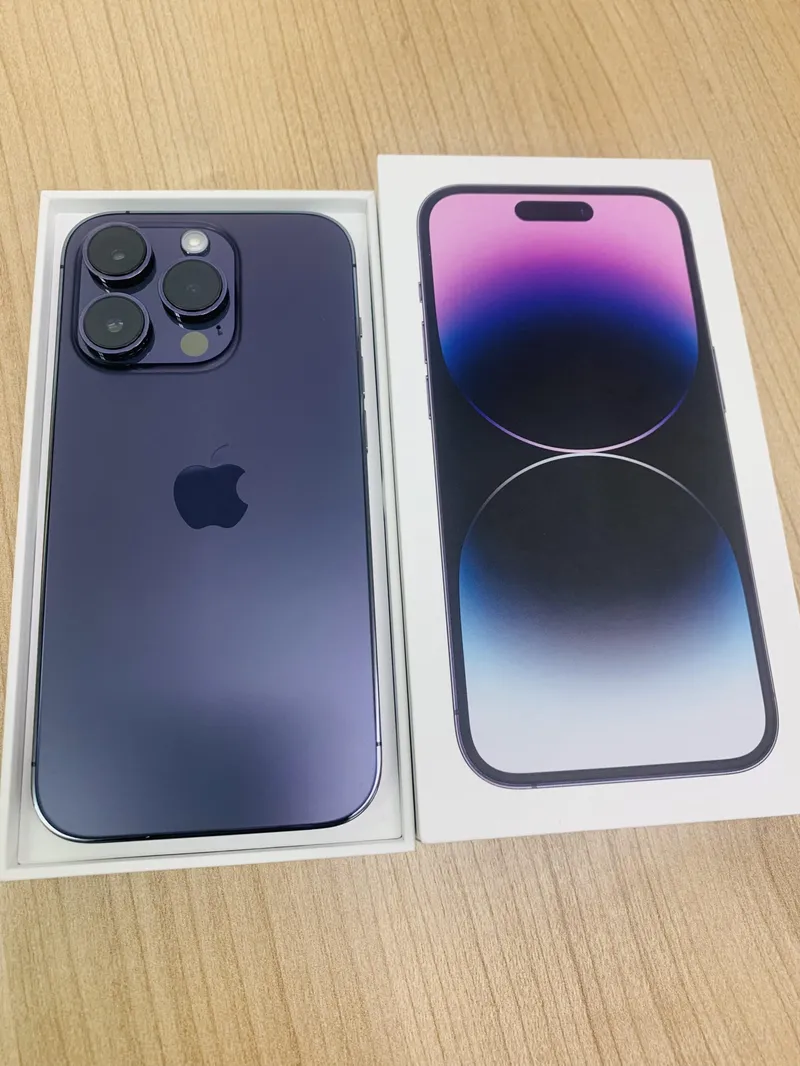 iPhone14Pro 128GB SIMフリー purple 中古美品