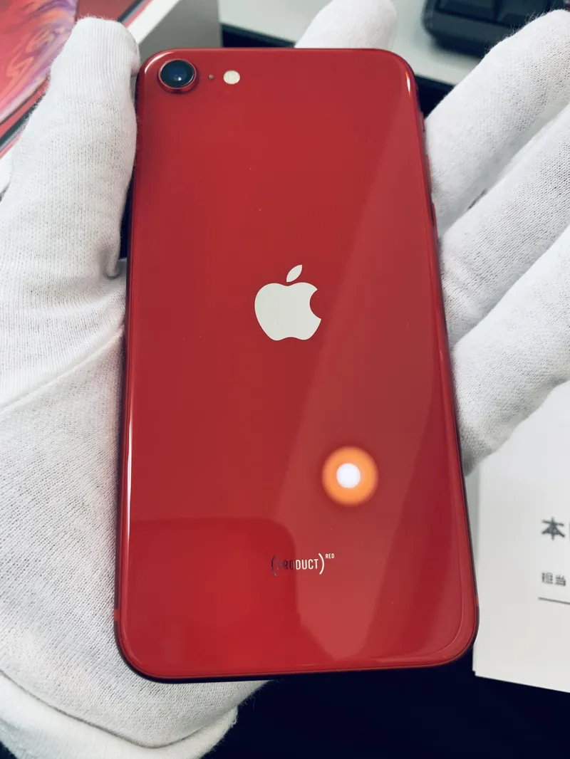 iPhoneSE2 64GB Softbank red 利用制限△ ロック解除済