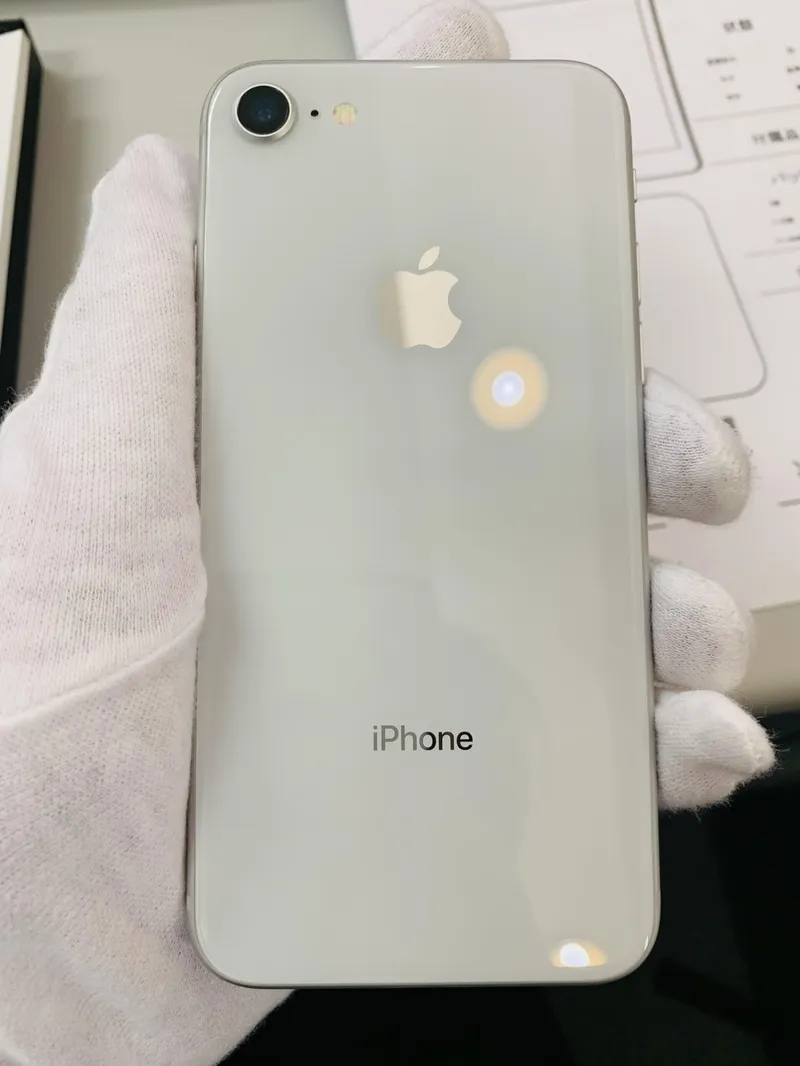 iPhone8 64GB Softbank silver 利用制限〇 ロック解除済
