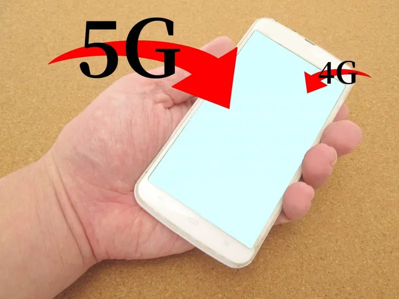 スマホ5Gと4G