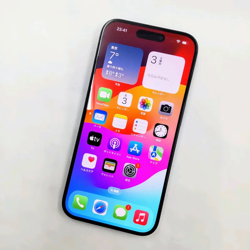 iPhone15Pro 256GB（Cランク △判定）