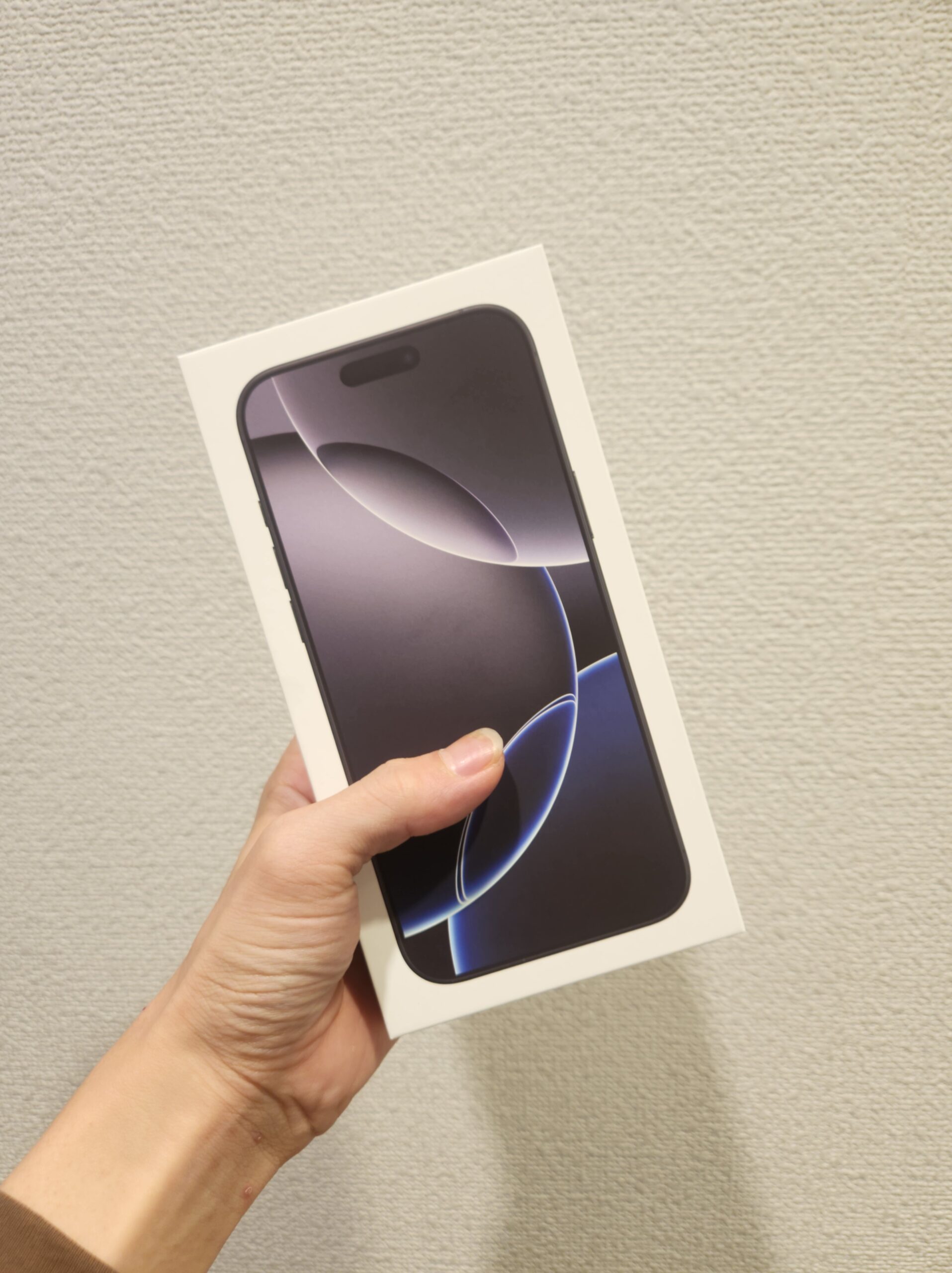 iPhone16ProMax 256GB ブラック SB△ 新品開封済み【横浜ビブレ店】