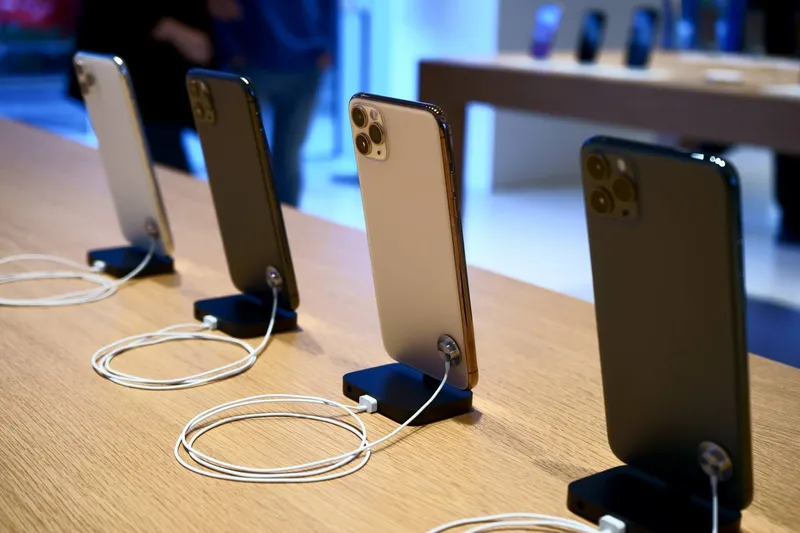 横並びのiPhone