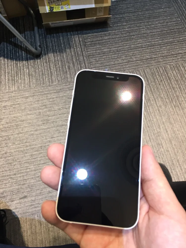 iPhone12mini 128GB ホワイト au○【広島パルコ店】