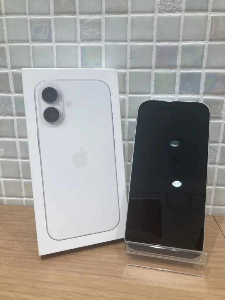 iPhone16 128GB docomo〇 中古 本体傷有り【錦糸町PARCO店
