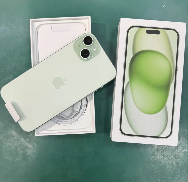 iPhone15Plus Green 256GB 本体、付属品一式