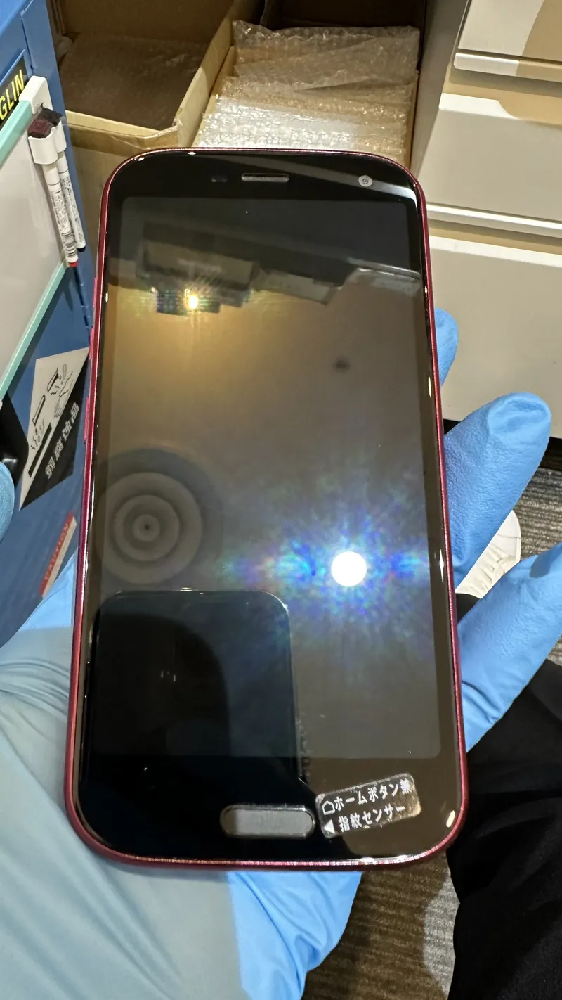 ドコモ らくらくスマートフォン F-52B ピンク docomo○【広島パルコ店】