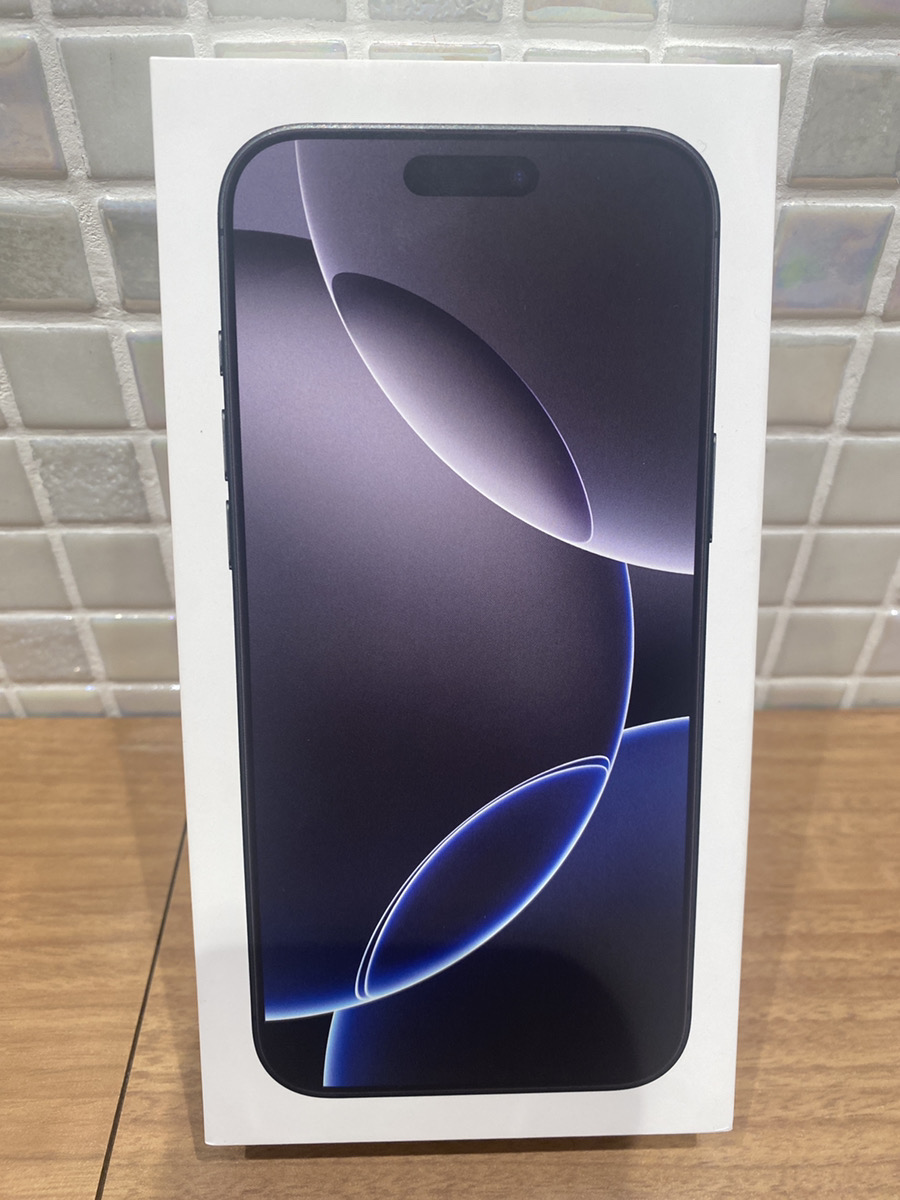 iPhone16ProMax 512GB Apple SIMフリー新品未開封品【錦糸町PARCO店】