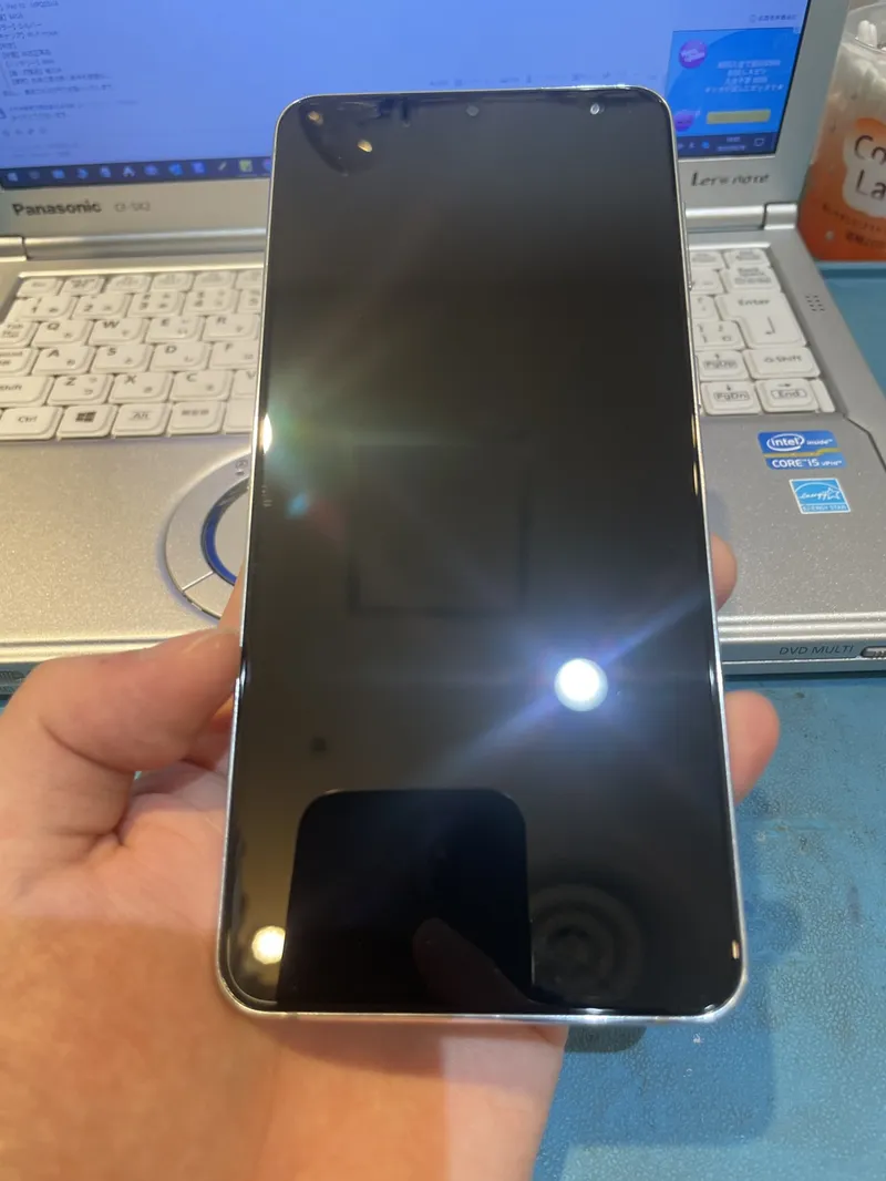 GalaxyS21+(SCG10) ファントムシルバー 256GB au○【広島パルコ店】