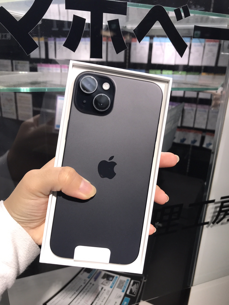 iPhone15Plus 512GB AppleSIMフリー 新品開封済み 付属あり 【川崎店】