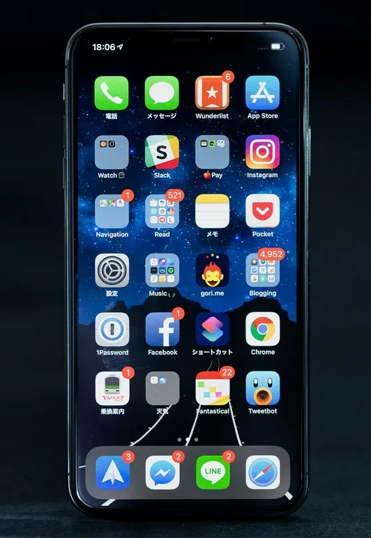 iPhone XS MAXディスプレイ