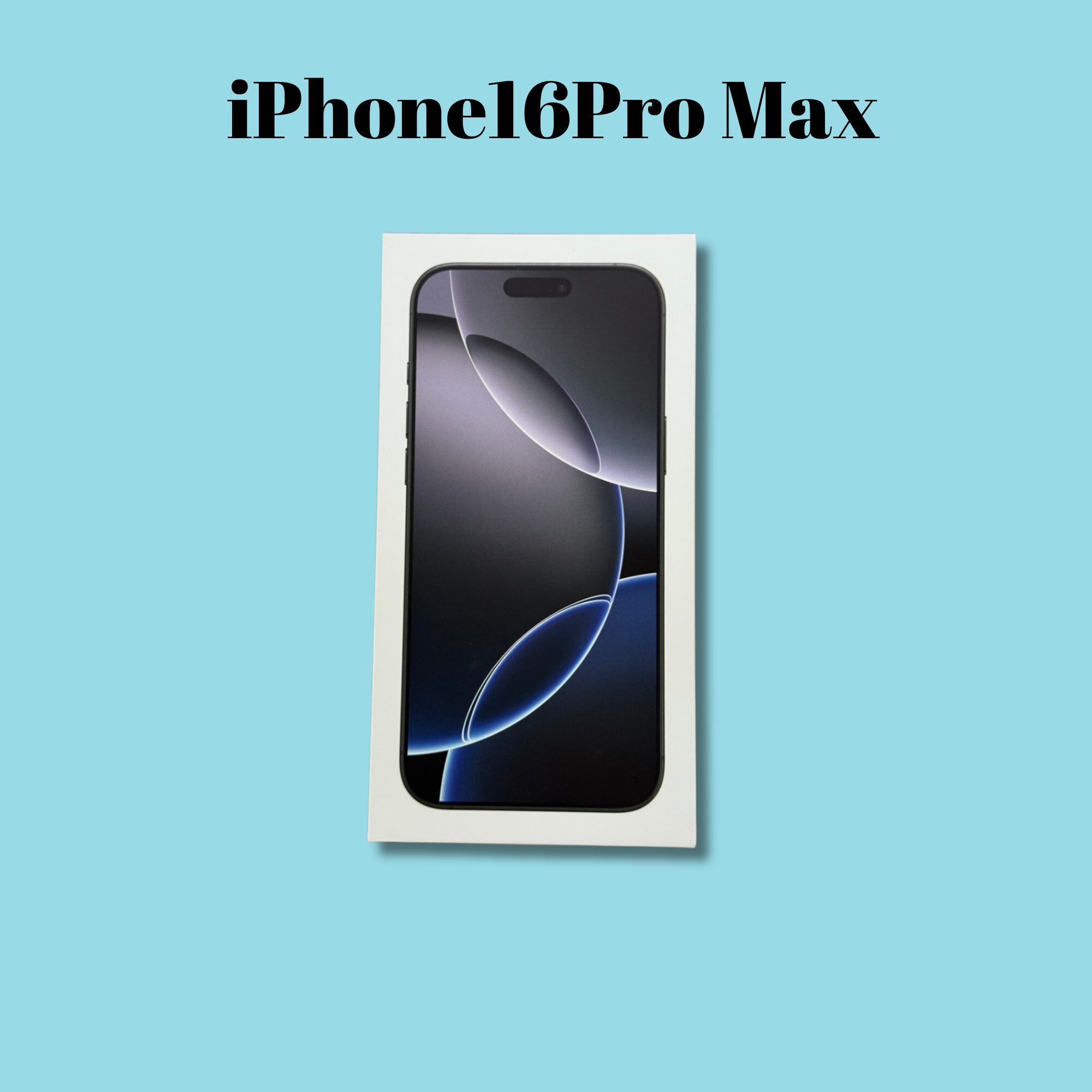 iPhone16Pro Max 512GB ブラックチタニウム AppleSIMフリー【町田店】