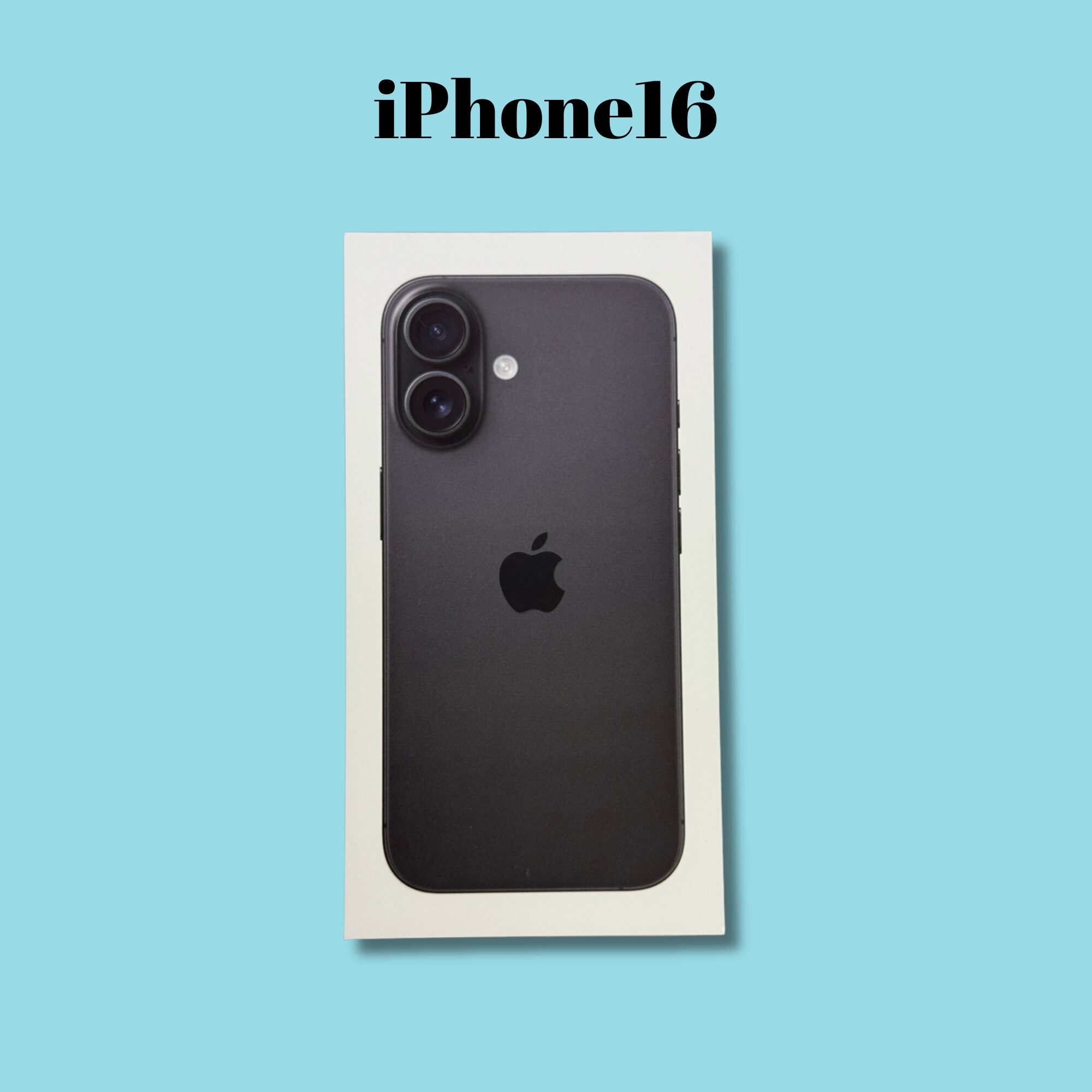 iPhone16 128GB ブラック SB△【町田店】