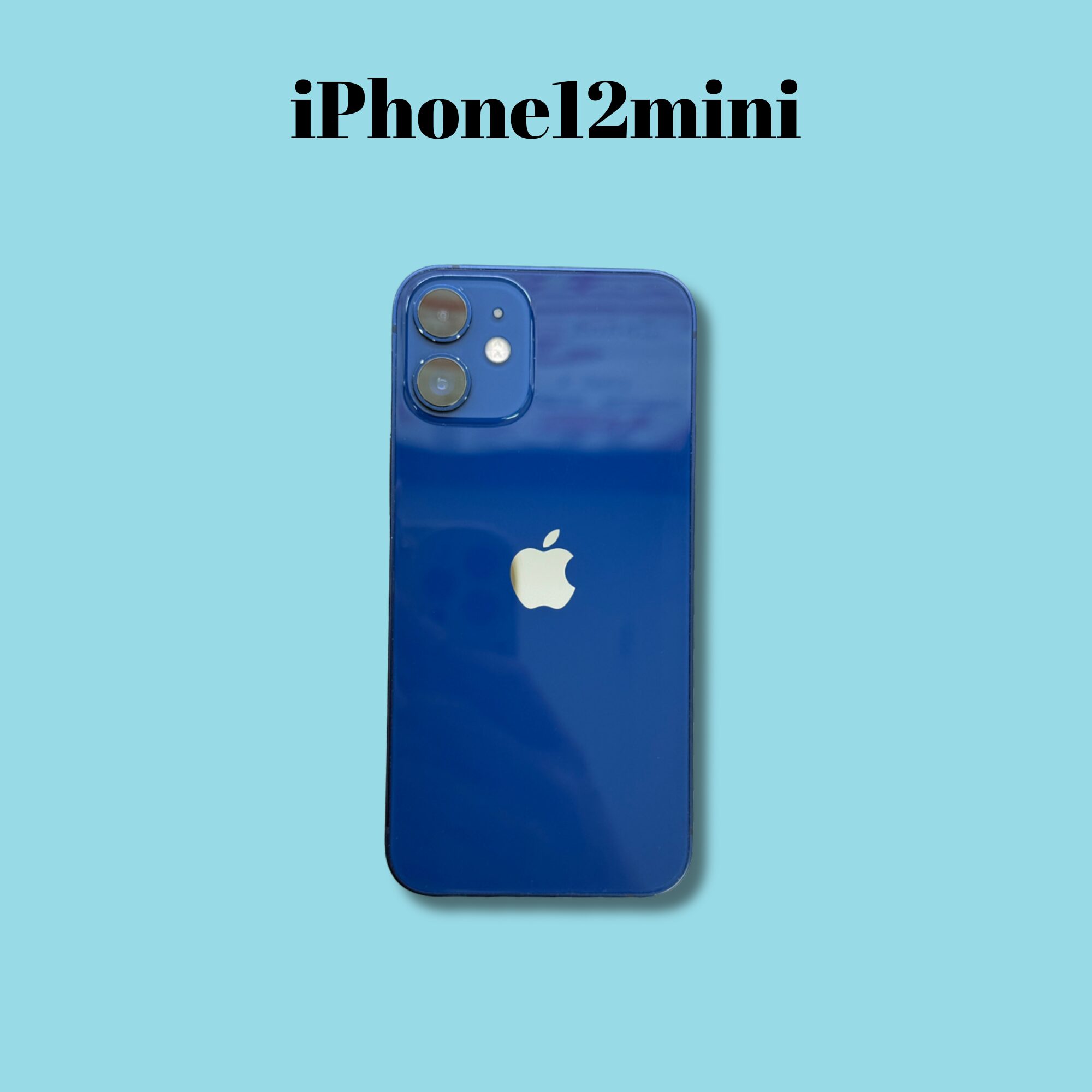 iPhone12mini 64GB ブルー SB◯【町田店】