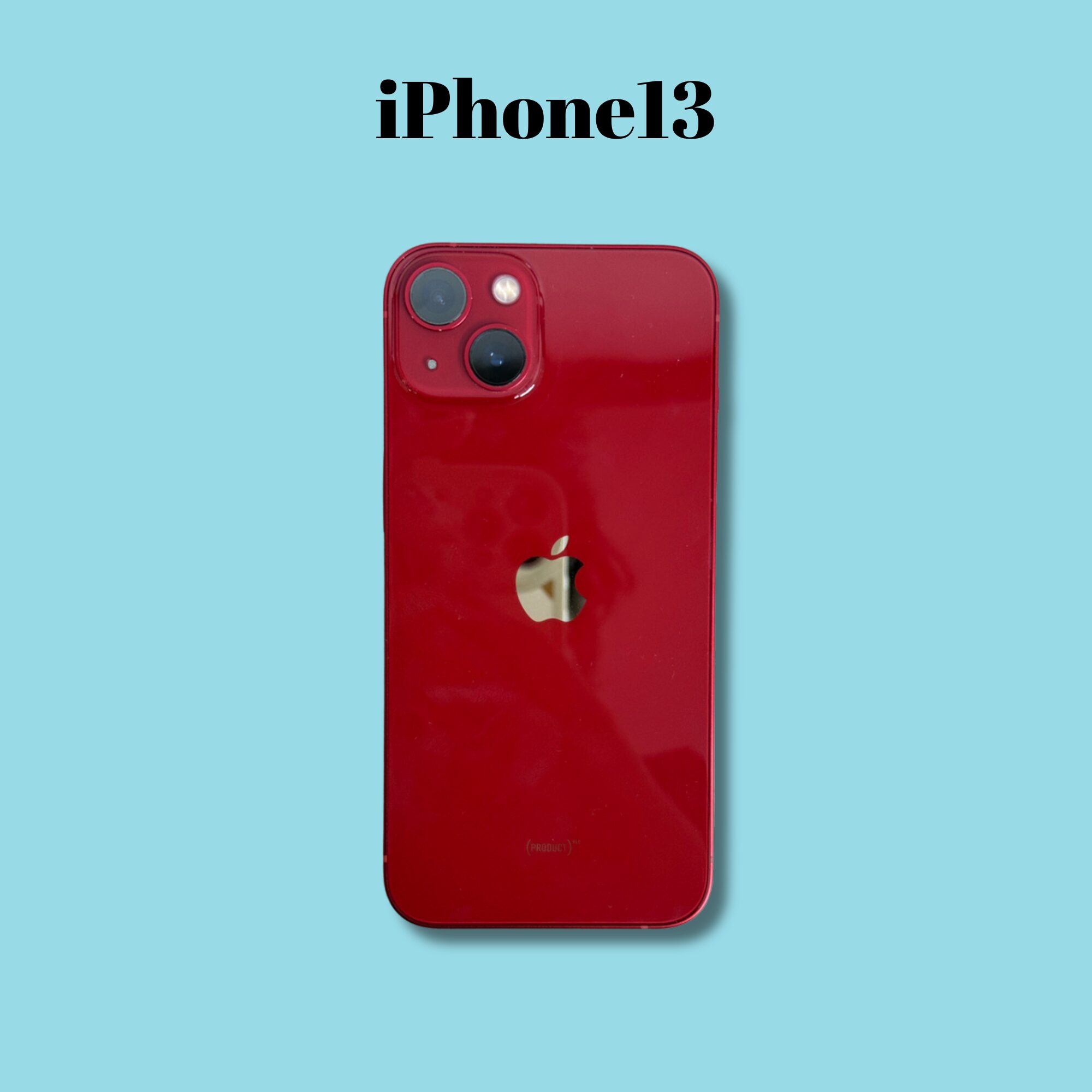 iPhone13 128GB レッド AppleSIMフリー ジャンク品【町田店】