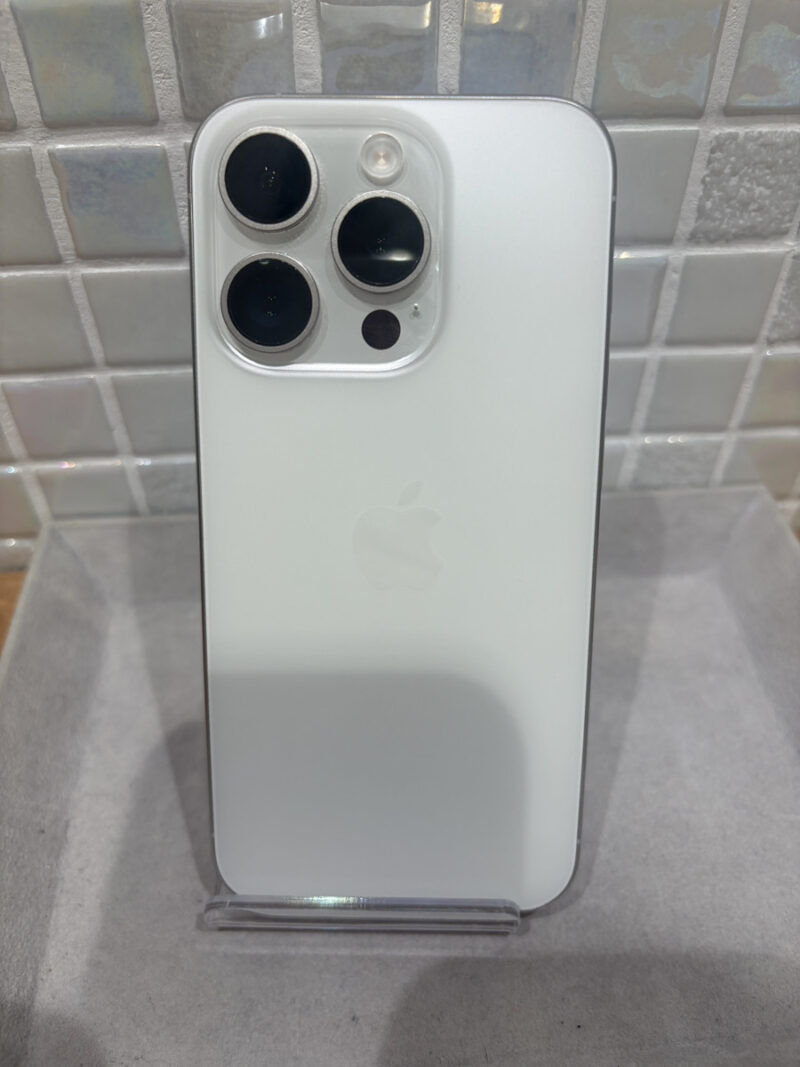 iPhone15Pro 128GB 利用判定ー 中古箱あり【錦糸町PARCO店】