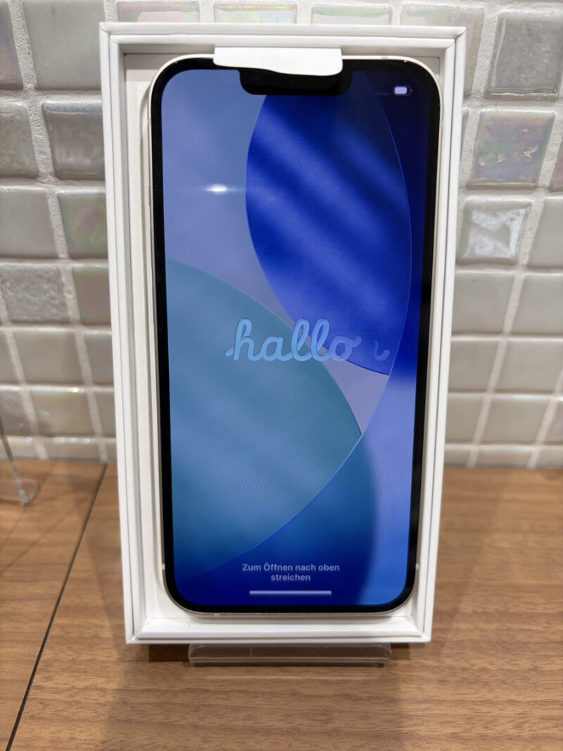 iPhone13 256GB SIMフリー 中古付属品あり【錦糸町PARCO店】