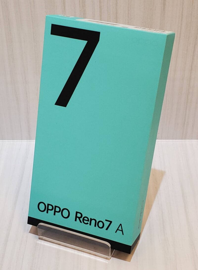 OPPO RENO7A 128GB ドリームブルー SIMフリー 中古品【藤沢OPA店】