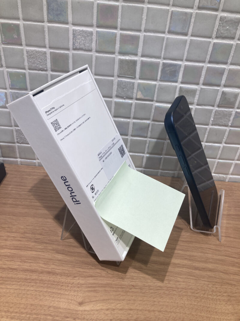 iPhone17Pro 512GB  新品開封【錦糸町PARCO】