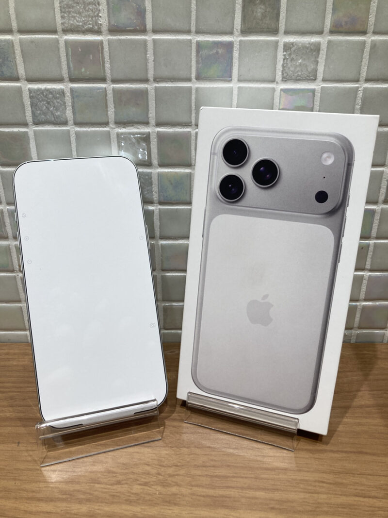 iPhone17ProMax 256GB SIMフリー 開封済新品 未アクティベート【錦糸町PARCO店】