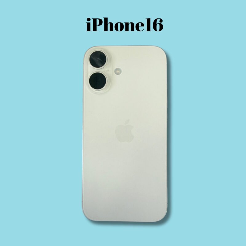 iPhone16 128GB ホワイト SoftBank△【町田店】